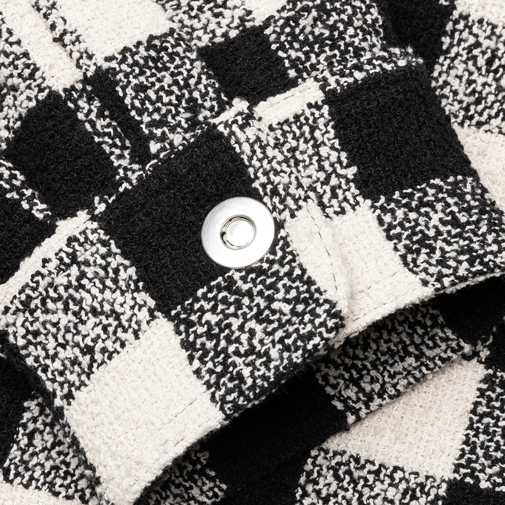 Classic Logo Overshirt - Black/White