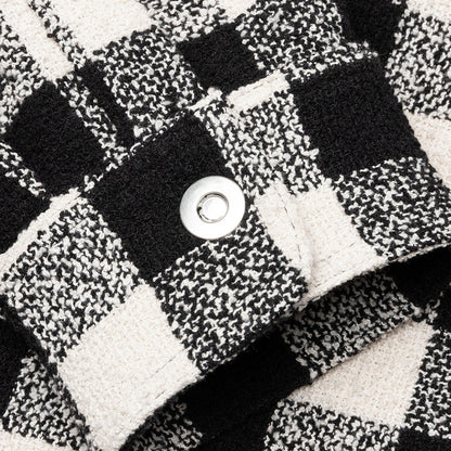 Classic Logo Overshirt - Black/White