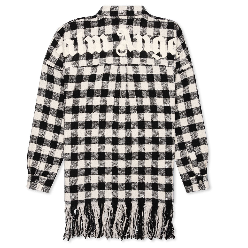 Classic Logo Overshirt - Black/White