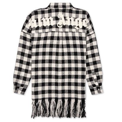 Classic Logo Overshirt - Black/White