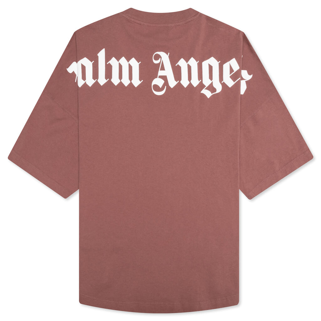 Classic Over Tee - Tan/White