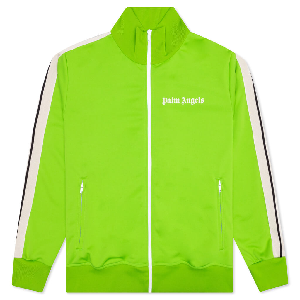 Classic Track Jacket - Lime Green
