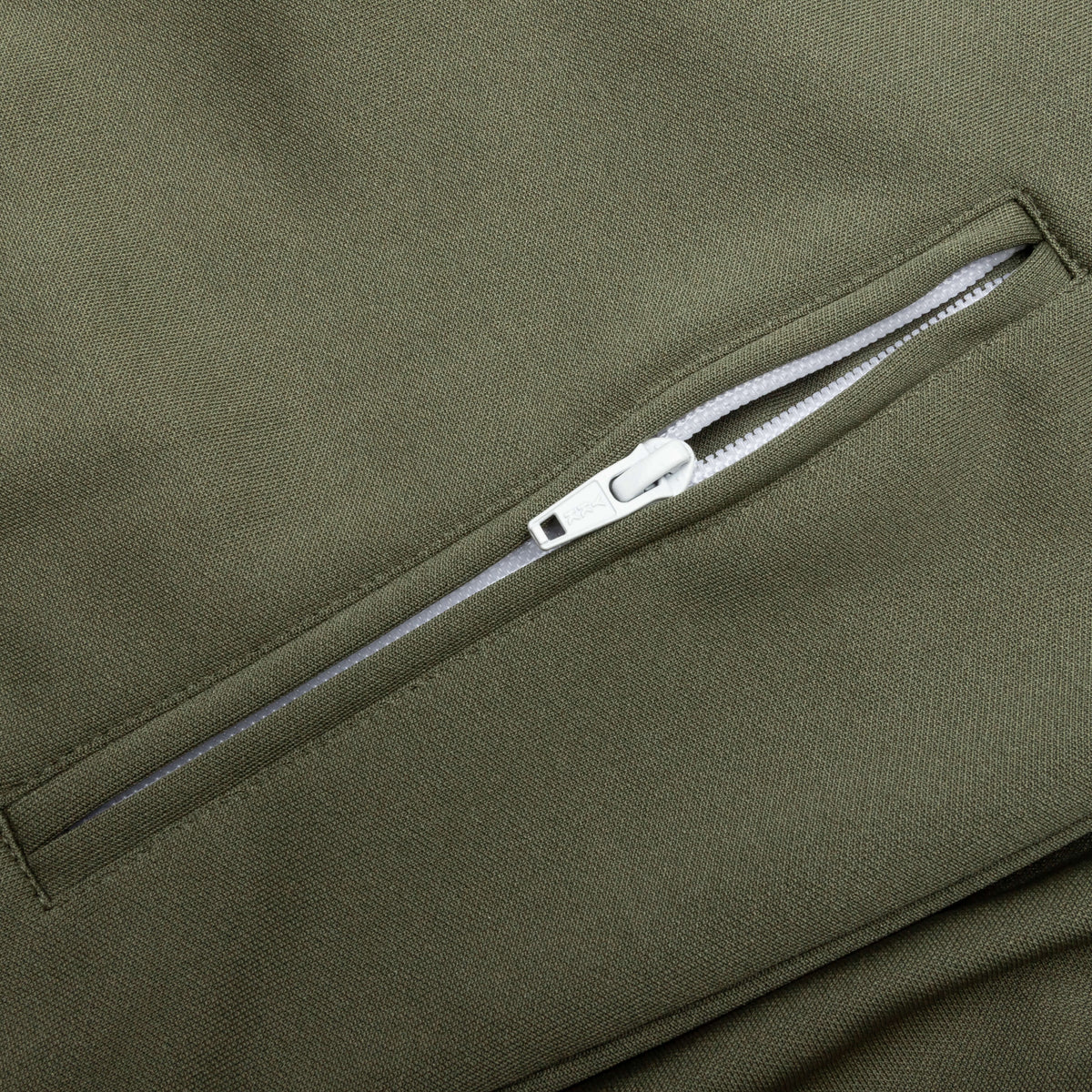 Classic Track Jacket - Military/White