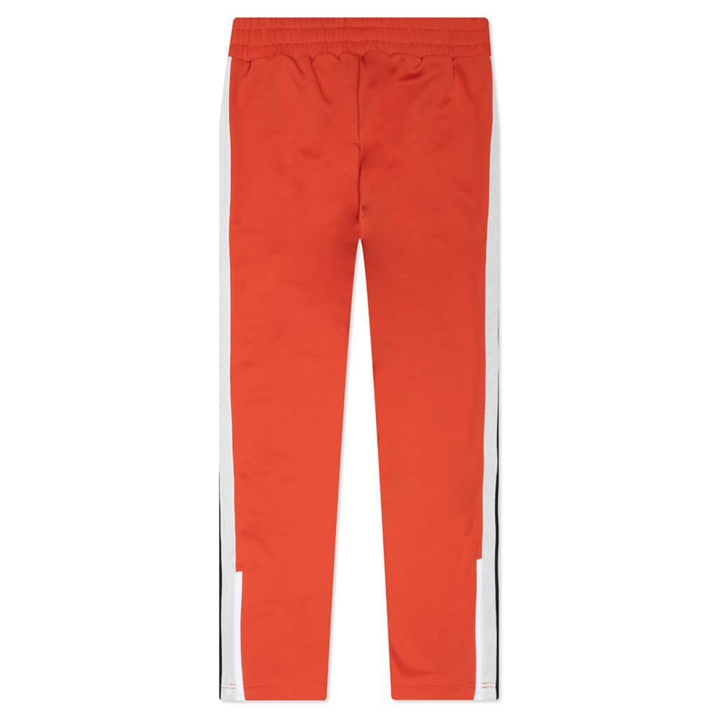 Classic Track Pants - Brick Red/Off-White