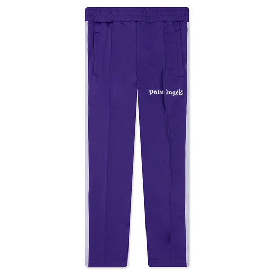 Classic Track Pants - Purple/White