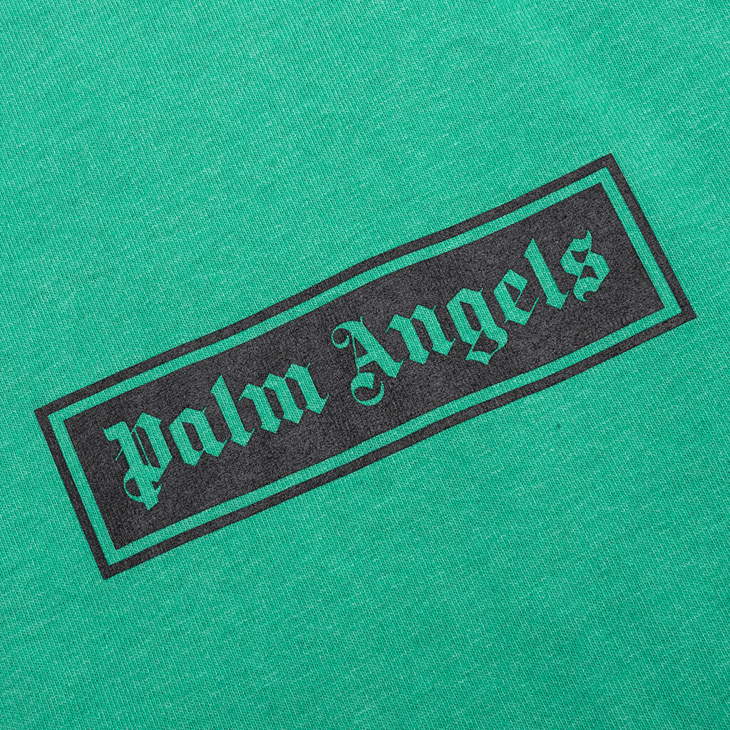 GD Box Logo Tee - Green/White