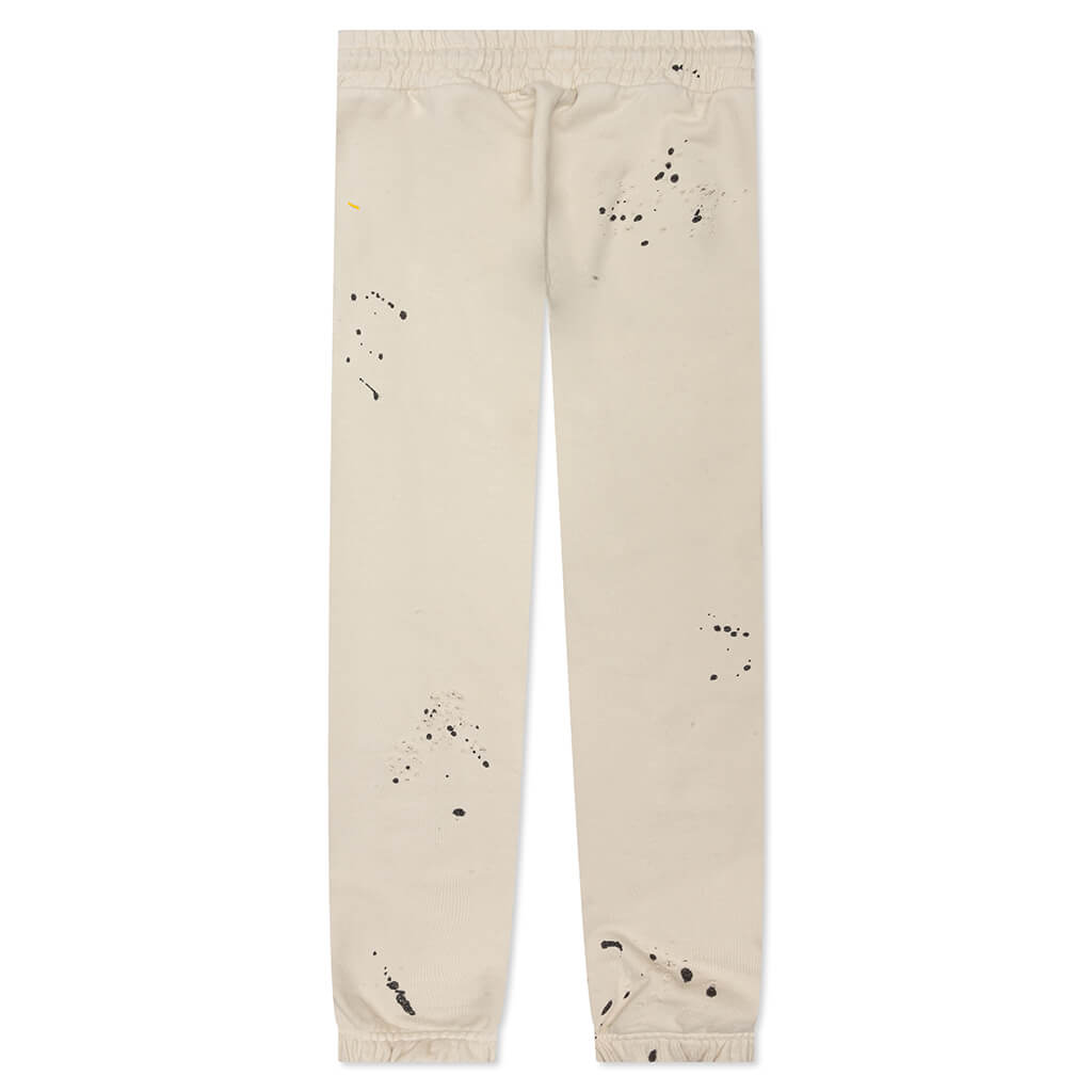GD Glittered Logo Sweatpants - Off White