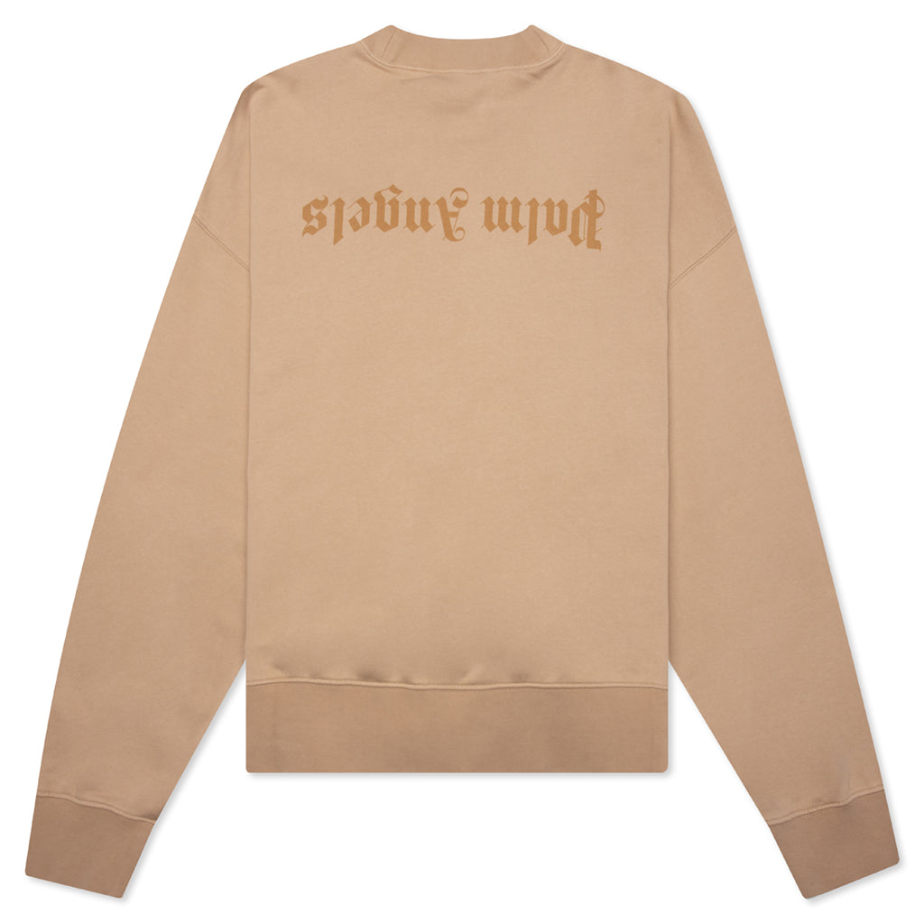 GD Reverse Logo Crewneck - Beige