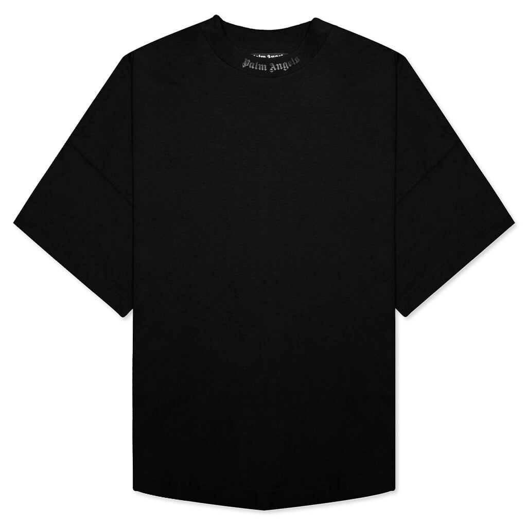 Glitter Classic Logo Over Tee - Black/Black