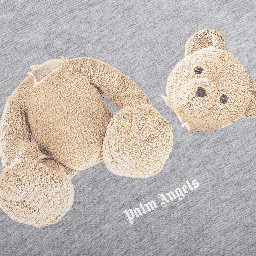 Kids Bear T-Shirt - Melange Grey