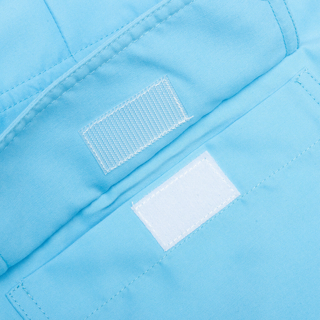 Monogram Swimshort - Light Blue/White