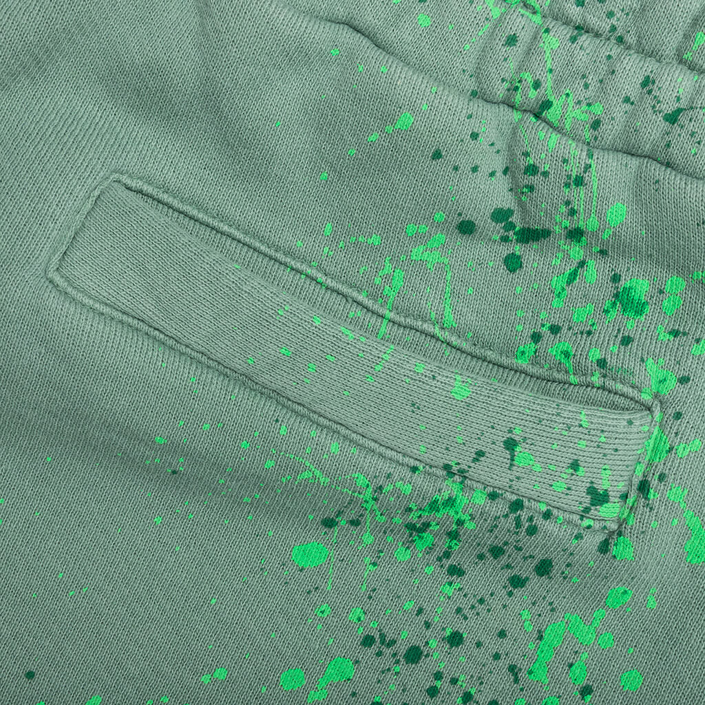 PXP Painted Sweatpants - Green/Pink
