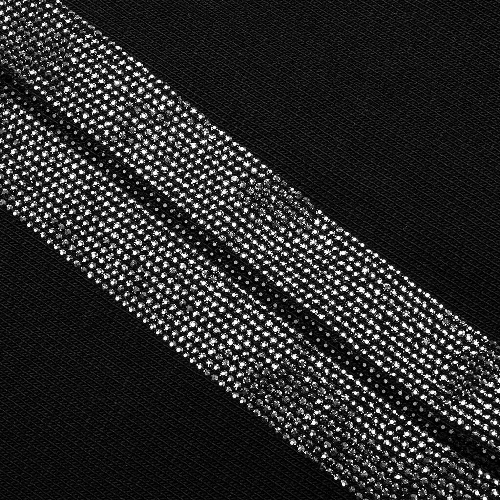 PXP Shiny Sweatpants - Black/Silver