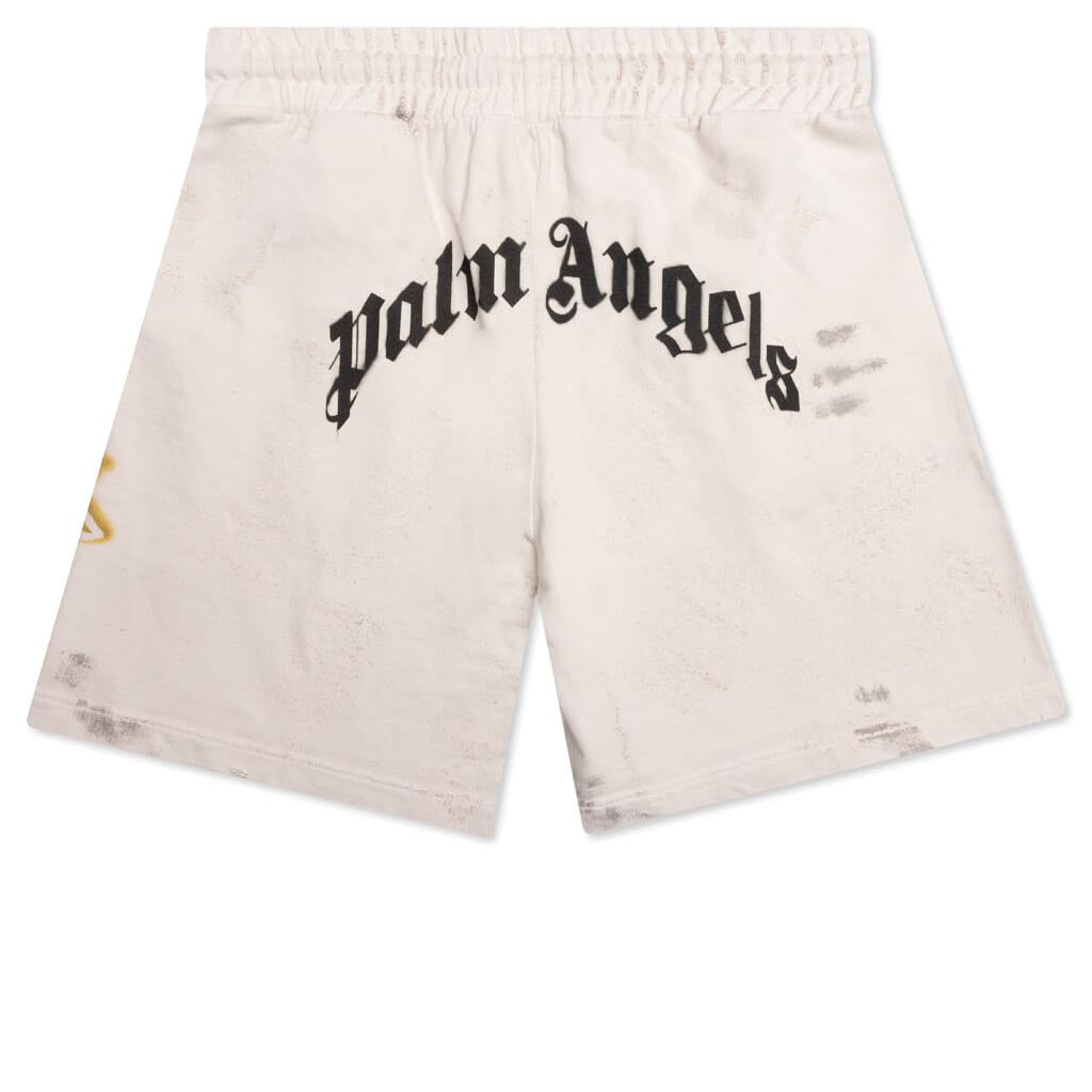 Palm Neon Sweatshorts - Off White