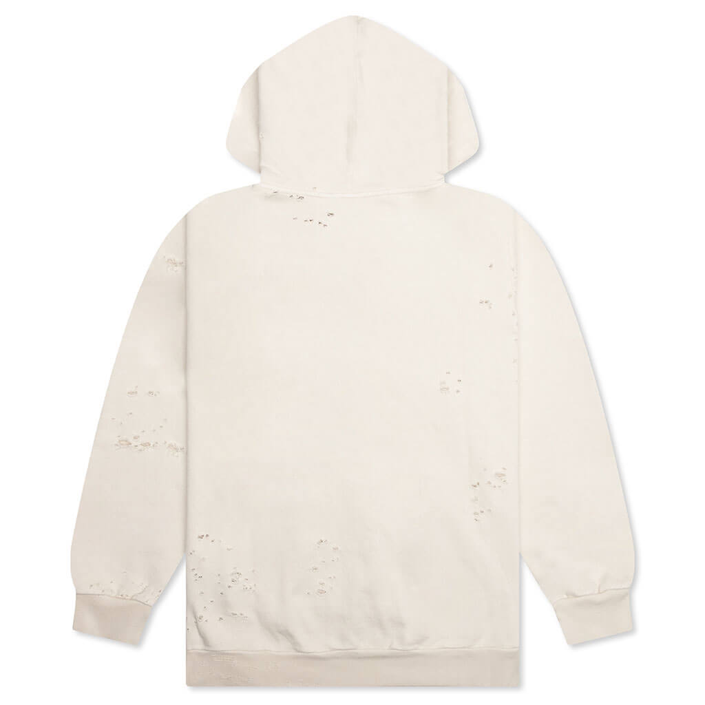 Palm Sign Vintage Hoodie - White/Multi