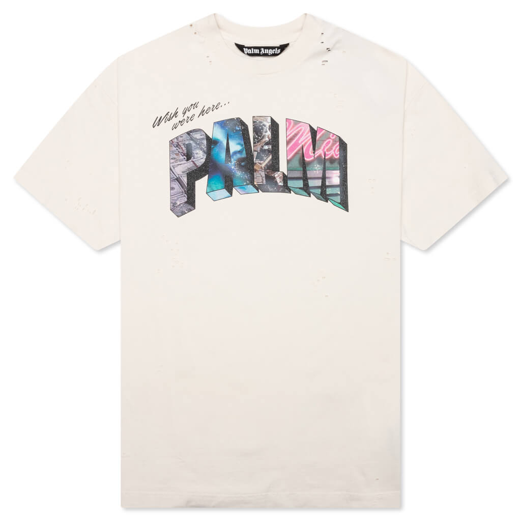 Palm Sign Vintage Tee - White/Multi