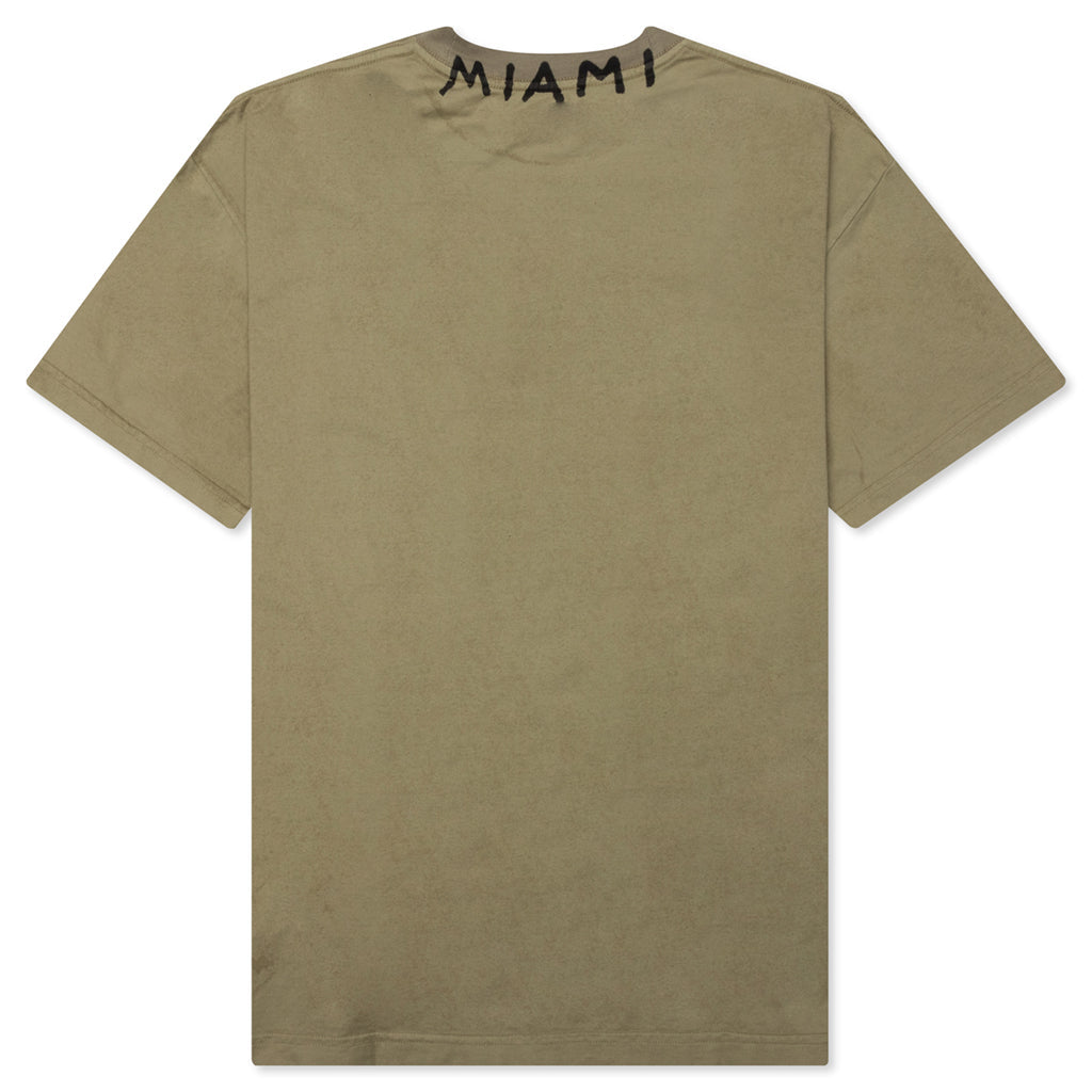 Seasonal Logo Tee - Military/Black