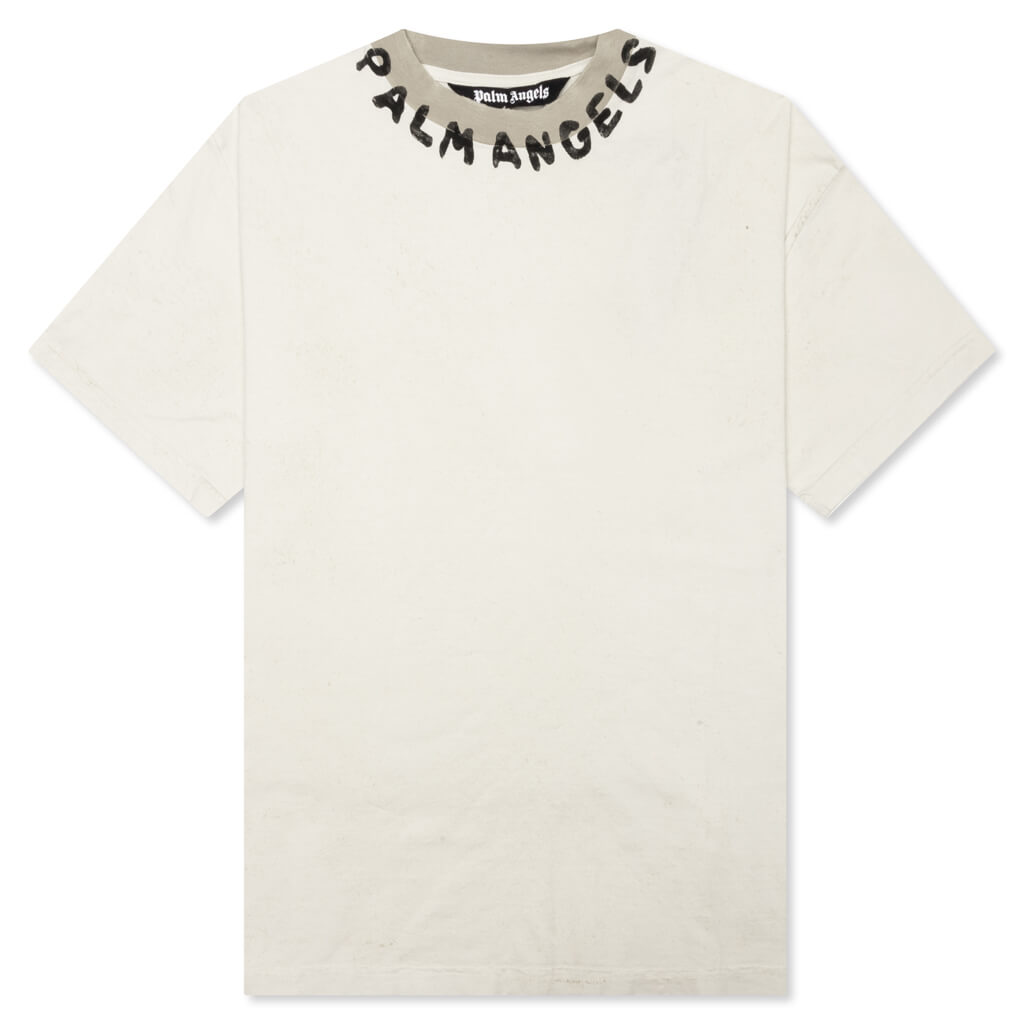 Seasonal Logo Vintage Tee - White/Black