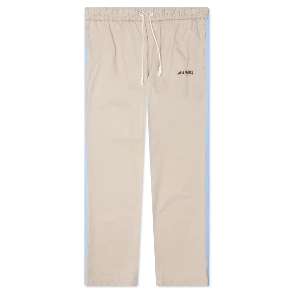 Side Tape Confy Pants - Beige/Black