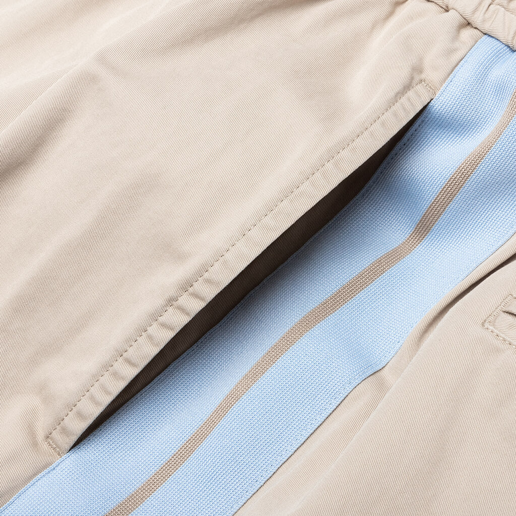 Side Tape Confy Pants - Beige/Black