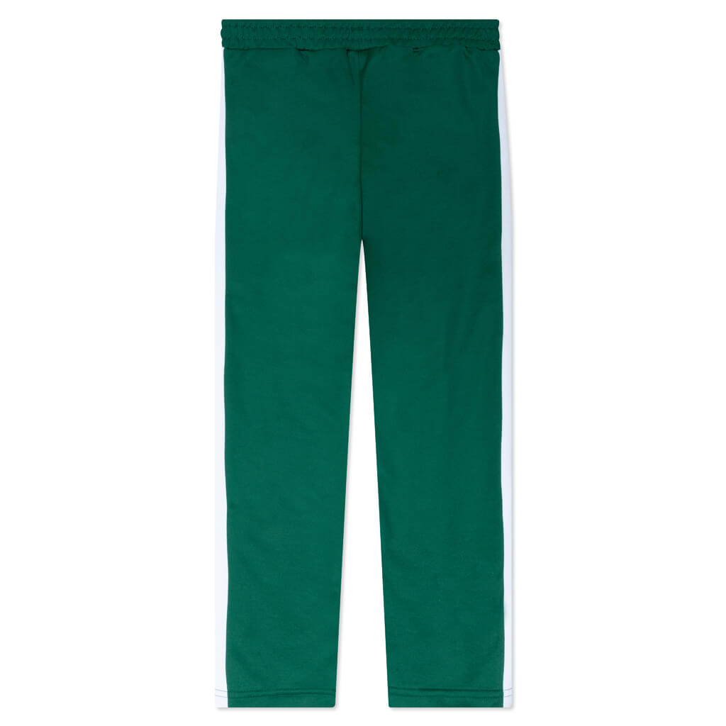 Kids Track Pant - Forest Green/White