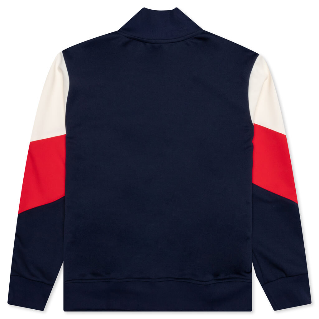 V Colorblock Track Jacket - Navy Blue