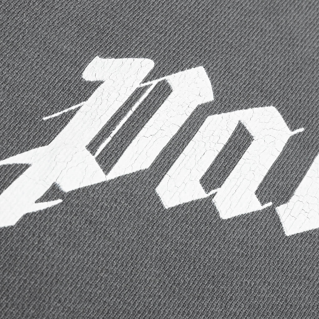 GD Curved Logo Crew - Black/White