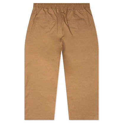 Wide Leg Trousers - Beige