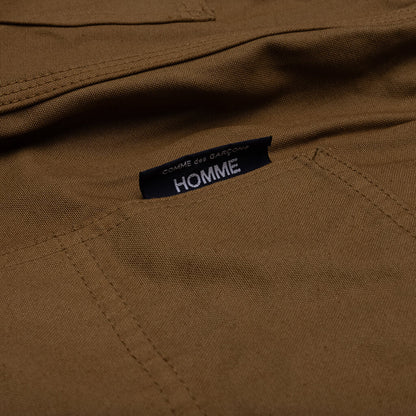 Elasticated Waist Utility Shorts - Beige