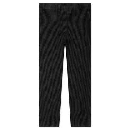 Straight Basics Pants - Black