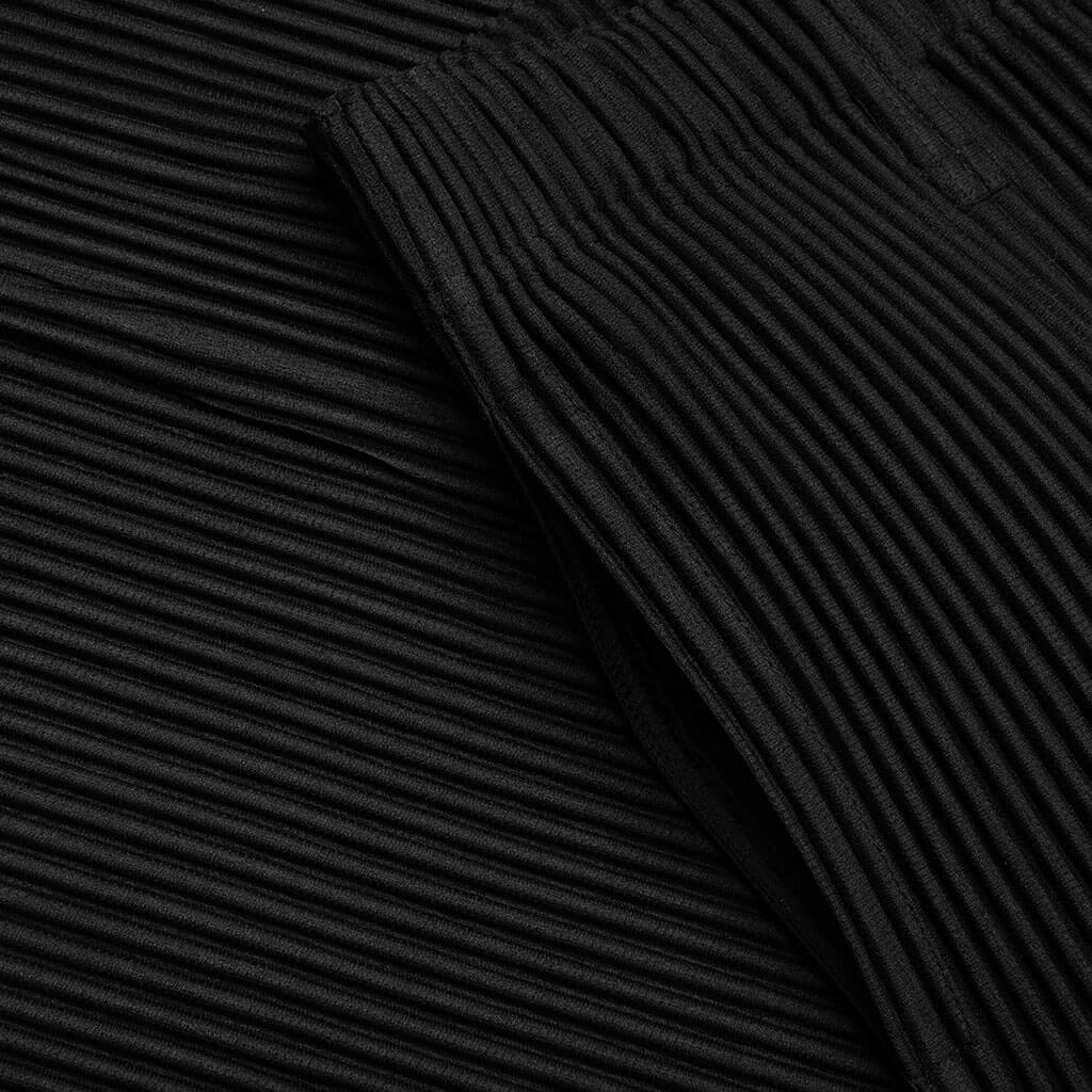 Straight Basics Pants - Black