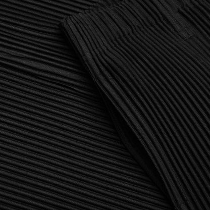 Straight Basics Pants - Black