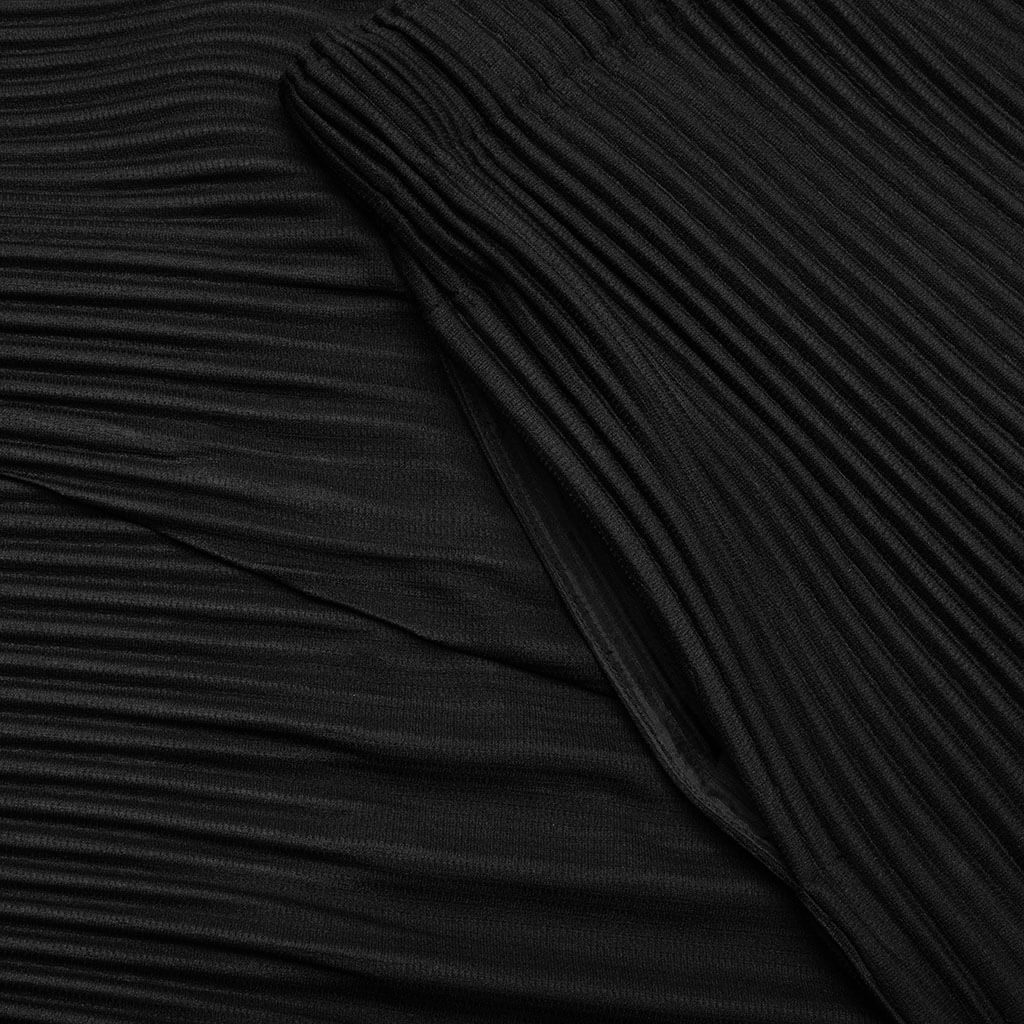 Relaxed Pleat Basics Pants - Black
