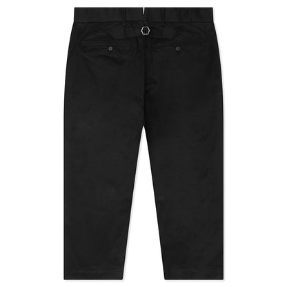 Cotton Chino Pants - Black