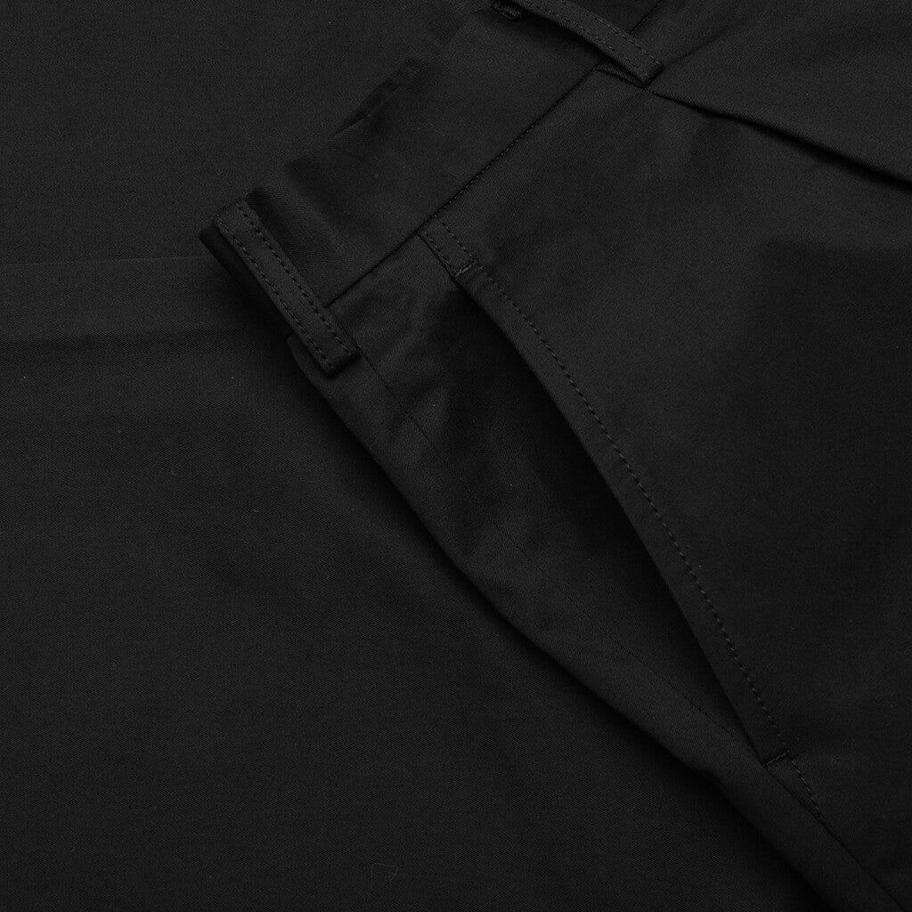 Cotton Chino Pants - Black