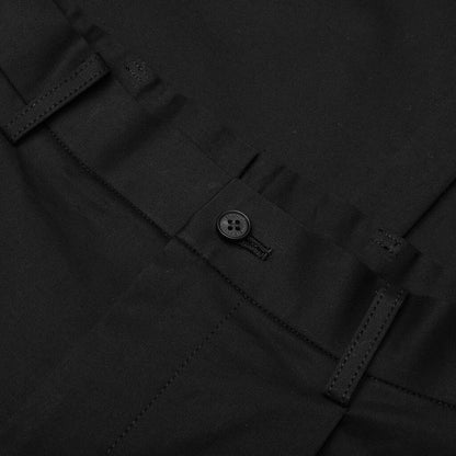 Cotton Chino Pants - Black