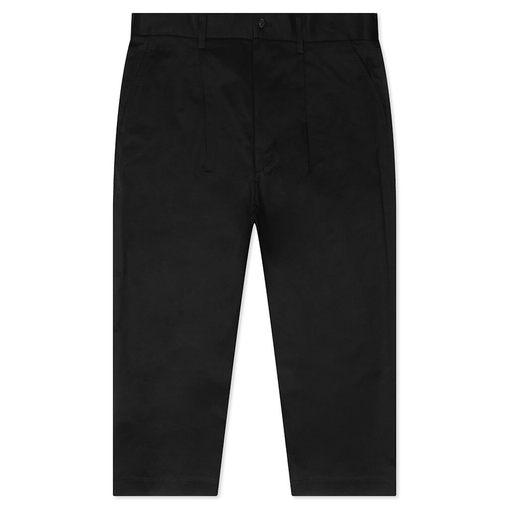 Cotton Chino Pants - Black