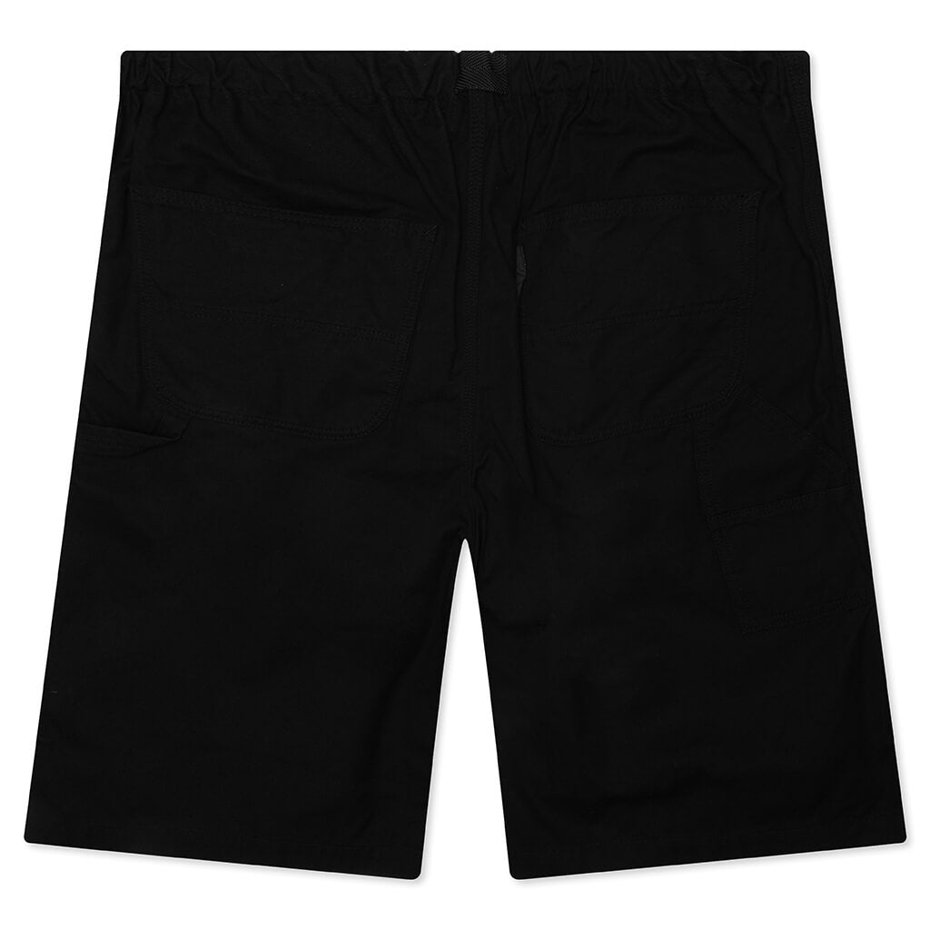 Elasticated Waist Utility Shorts - Black