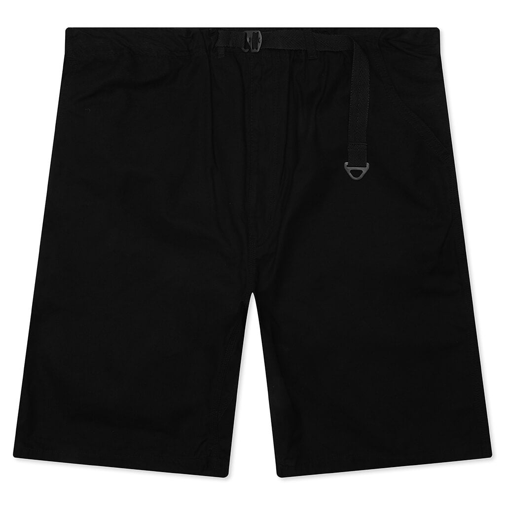 Elasticated Waist Utility Shorts - Black