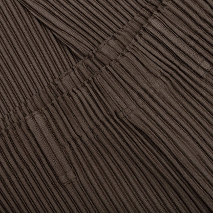Tailored Pleats Pants - Dark Khaki
