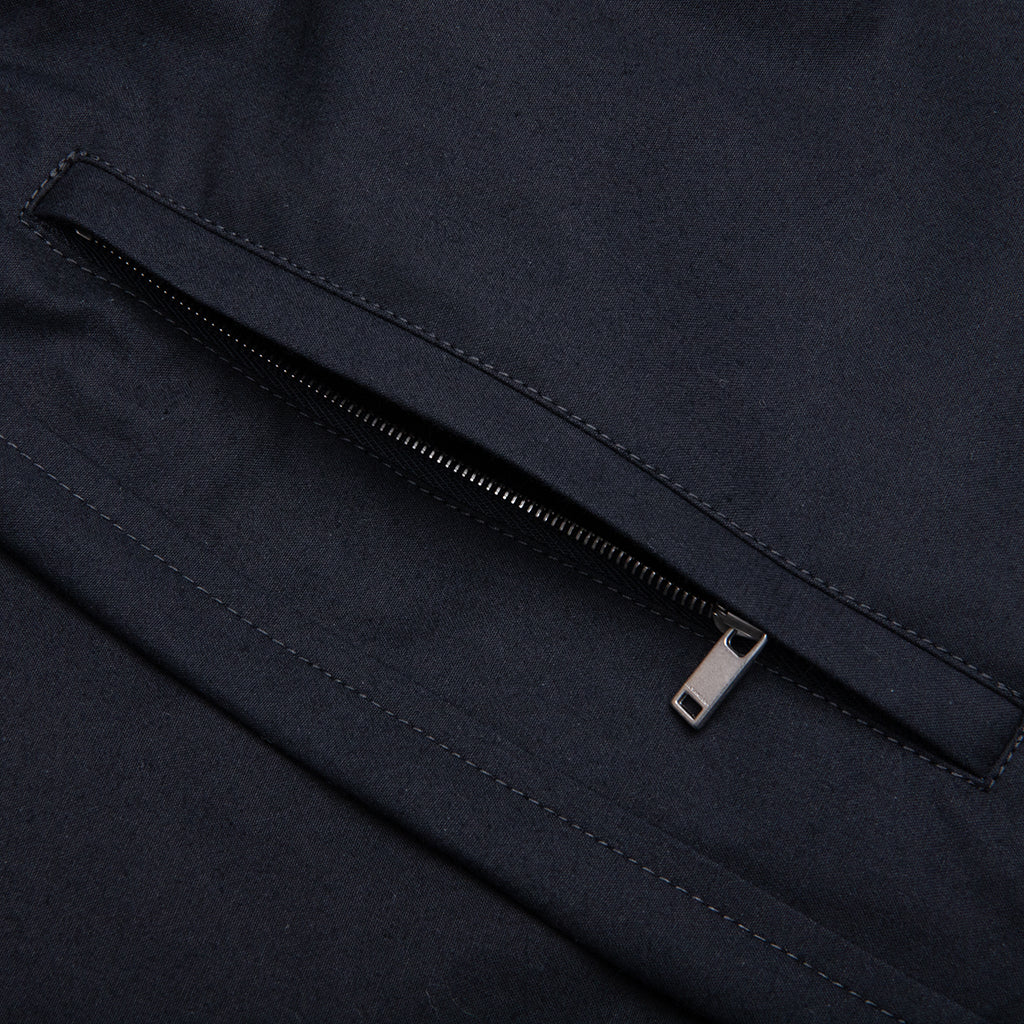 Belted Trousers - Dark Navy