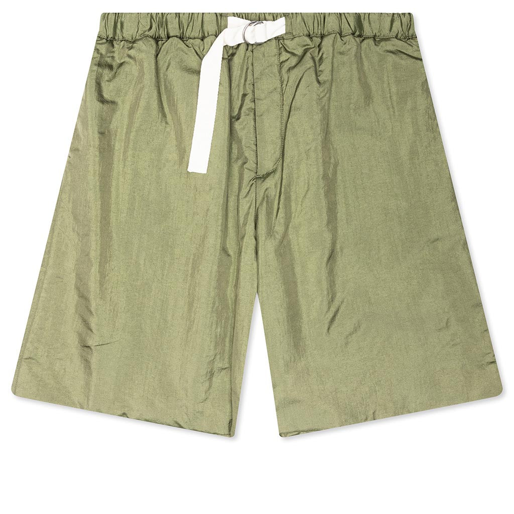 Belted Shorts - Grasshopper
