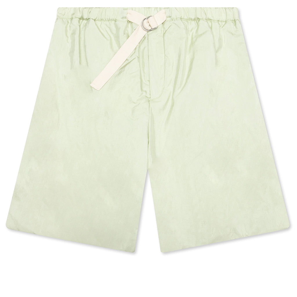 Belted Shorts - Soft Pigment Green