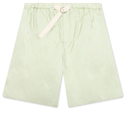Belted Shorts - Soft Pigment Green