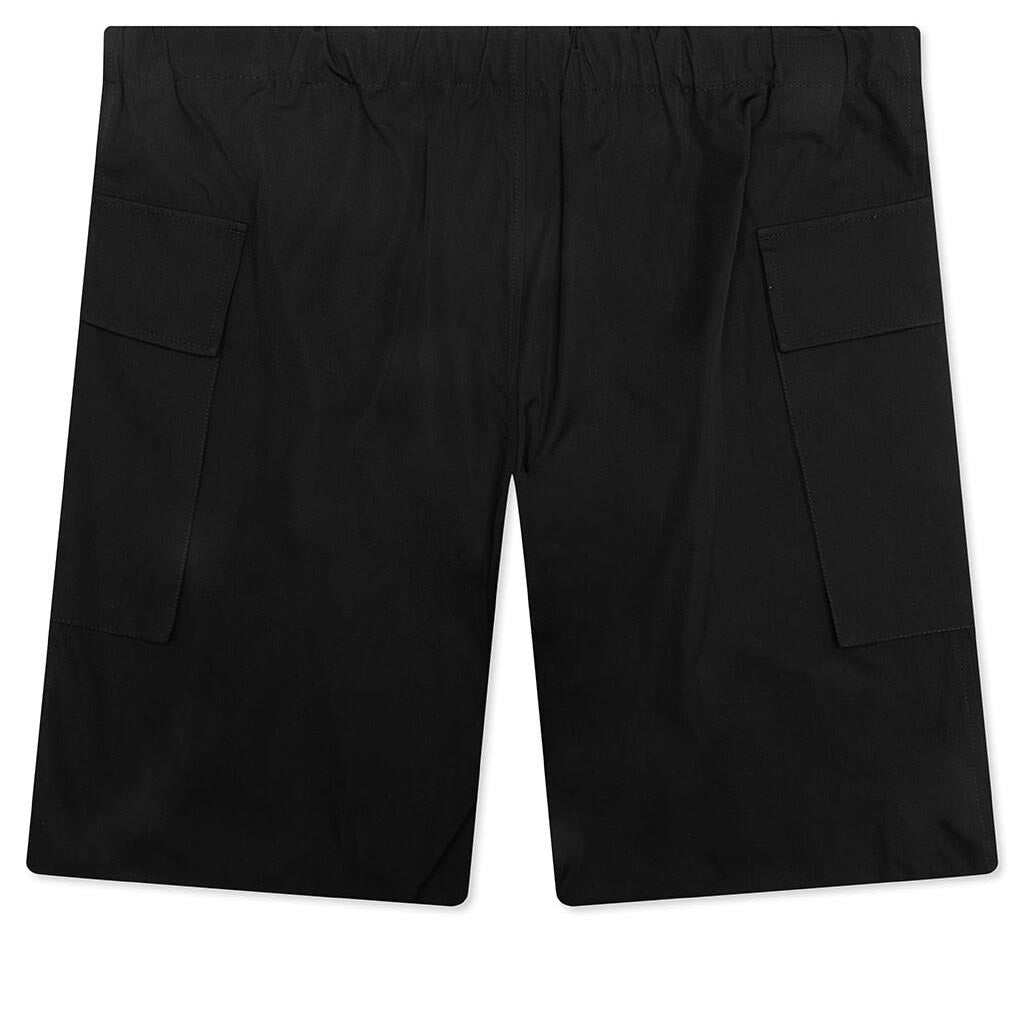 Glass Finish Cotton Poplin 94 Shorts - Black