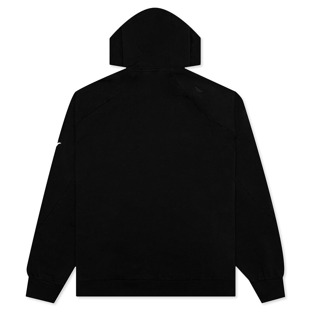Advanced Garment Dye Solid Hoodie - Black