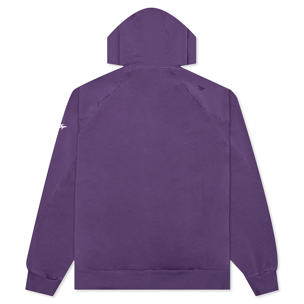Advanced Garment Dye Solid Hoodie - Mauve