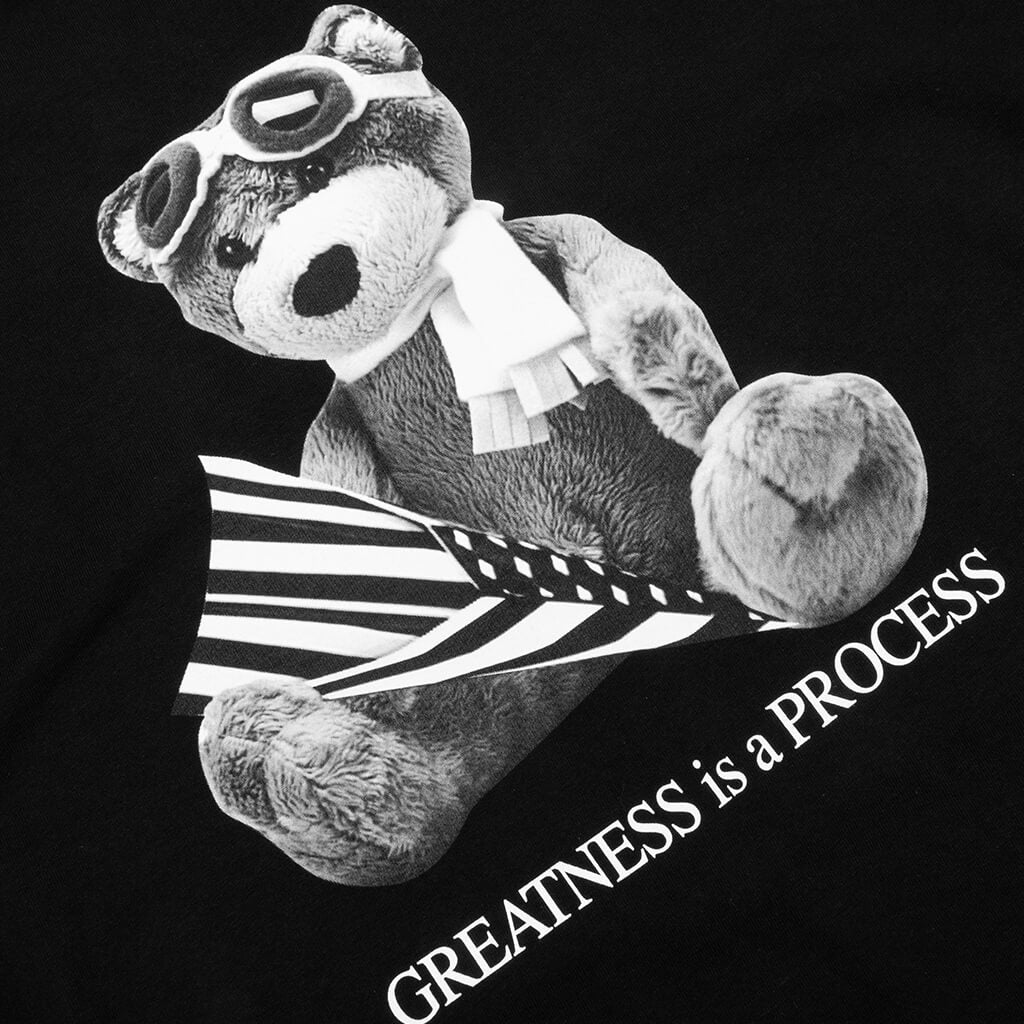 Aviator Bear Tee - Black