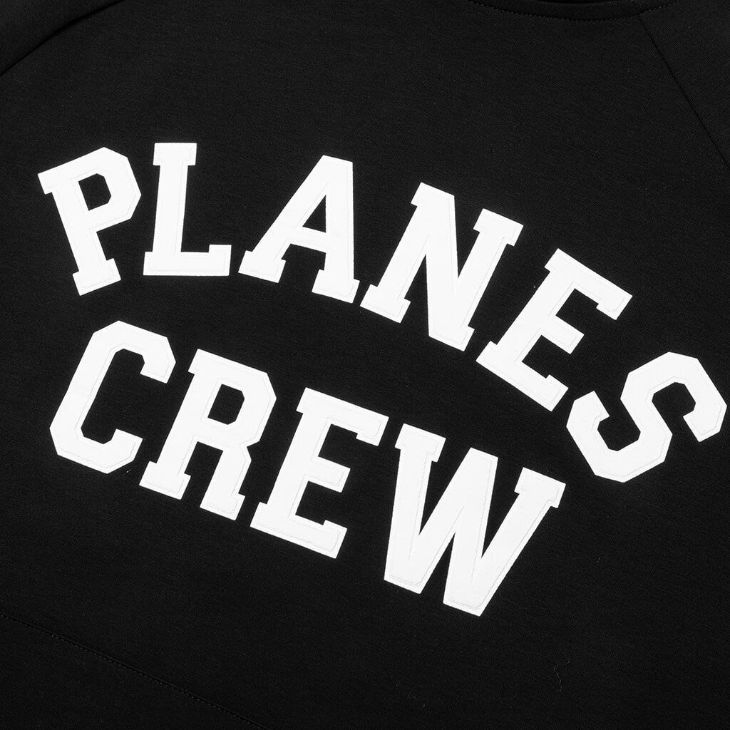 Planes Crew Hoodie - Black
