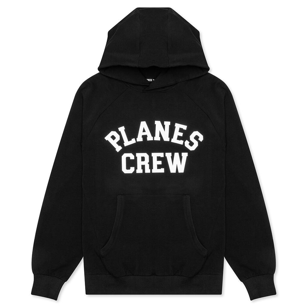 Planes Crew Hoodie - Black